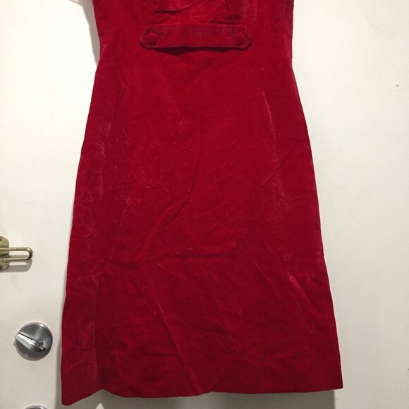 VINTAGE D'ALLAIRD'S TURTLENECK MIDI DRESSES SIZE S - Picture 7 of 8